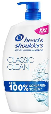 Head & Shoulders Classic Clean Anti-Schuppen-Shampoo, 800ml Pumpspender, zur Täglichen Anwendung. Bis zu 100% Schuppenschutz, Klinisch Getestet. Für Jeden Haar- und Kopfhauttyp. Reines Frischegefühl