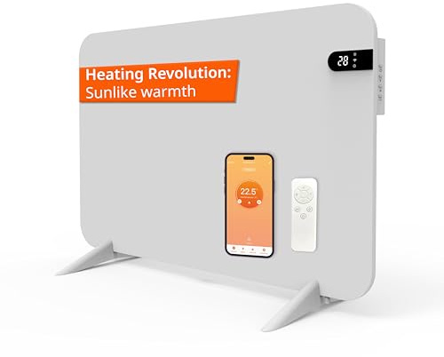 Könighaus Smart Dual Space Heater 450 W - Wi-Fi App Control - 5-12 m²