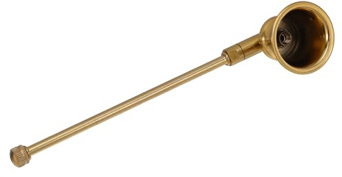 KJHBV Éteignoir à Bougie Vintage en Aluminium Doré Manche Ergonomique, Extincteur à Mèche Sûr pour Bougies D'aromathérapie, pour Célébrations d'anniversaire et Usage Domestique