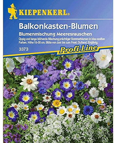 Kiepenkerl Blumen-Mix 'Meeresrauschen', 1 Tüte Samen für 4 Meter Balkonkasten