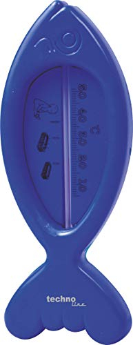 Technoline WA 1030blau Thermometer, Kunststoff, Blau, 6 x 1,4 x 15 cm