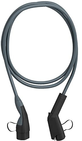 Schneider Electric, EVlink, EVP1CNS32121, Electric Vehicle Charging Cable, 5m, 32A, 1-Phase T2-T1 IEC EV accessory