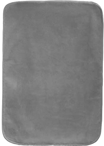 Brandsseller Husdjurstäcke, hundfilt, kattfilt, djurmatta, sidenmjuk ca 70 x 100 cm, grå