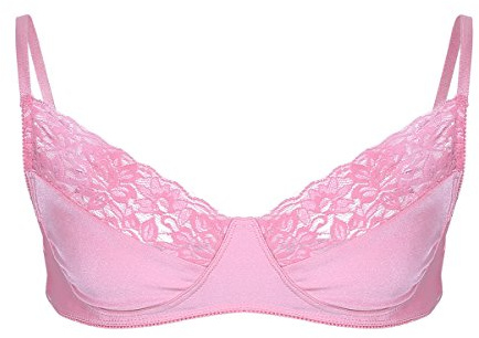 ranrann Soutien-Gorge Homme Sexy sous-vêtement Dentelle Sissy Lingerie Respirante Bralette Gay Bra Debardeur Dos Nu Tank Top Maillot de Corps Underwear M-XXL Type B