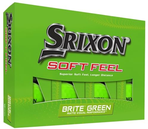 Srixon Soft Feel 13 Brite Green Golf Balls