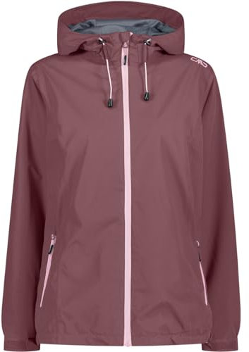 CMP - Damenjacke mit fester Kapuze, Pflaume, XXXL
