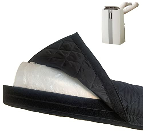 Amesor Air Conditioner Hose Pipe, Air Conditioner Hose Wrap, Insulation Portable Ac Vent Hose, Air Conditioner Exhaust Hose,Hose Dust Sleeve for Both 5 in, 6 in Diameter Exhaust Pipes