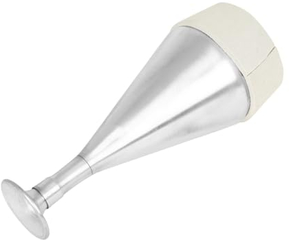 SAFIGLE Trompetendämpfer Aus Aluminiumlegierung Für Geraden Trompetenmundstück Zum Leisen Üben Zu Hause Leicht Und Langlebig Ohne Werkzeug Zu Montieren