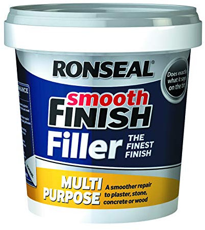 Ronseal 36547 Smooth Finish Filler Multi-Purpose Ready Mixed 2.2kg , Grey