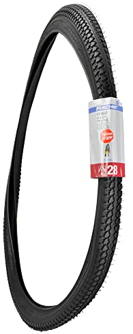 FISCHER City Fahrradreifen | Fahrradmantel | verschiedene Größen | verschiedene Ausführungen, schwarz/ braun