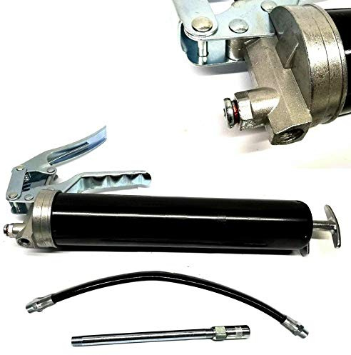 FAST WORLD SHOPPING ® Pompa Ingrassatore Manuale 500Cc Pistola Grasso Ingrassatrice Pistol Grip Grease Gun