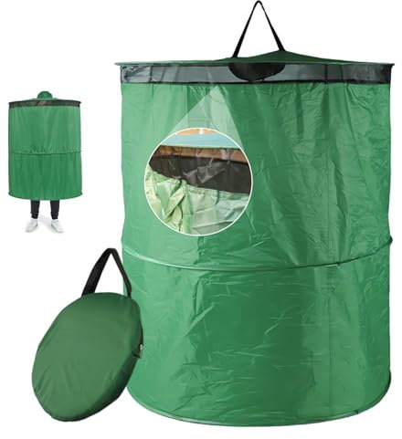 Tente de toilette de camping, brise-vue pop-up, peu encombrante, flexible, légère, pour vos toilettes de camping, tente d'extérieur, festival, embouteillage, randonnée, maintenant profiter de la vie