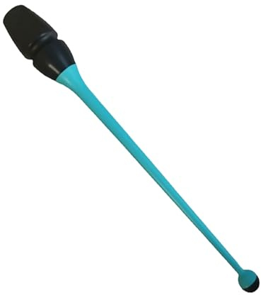 Genikeer Rhythmic Gymnastics Stick Rubber Non-slip Training | Girls Rhythmical Gymnastics Equipment for Students, Dancers, Girls, Juniors, Trainers, Coaches, Home, School, Competition,