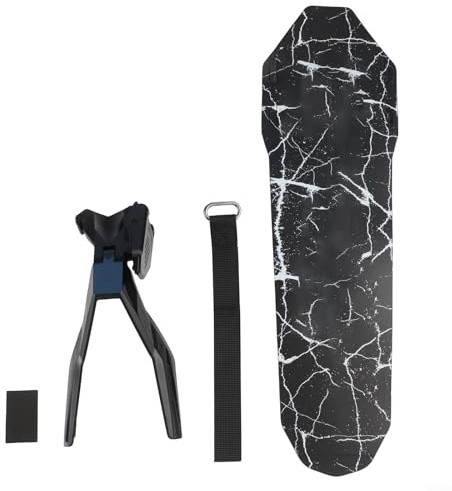 Juego de guardabarros para bicicleta con protección delantera y trasera de plástico PP5 para ciclistas (estilo tija de sillín)