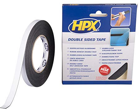 HPX ZC04 Montageband doppelseitig schwarz 12 mm x 10 m