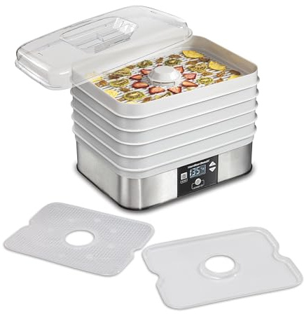 Hamilton Beach Digital Food Dehydrator for Fruit, Jerky, Vegetables & More