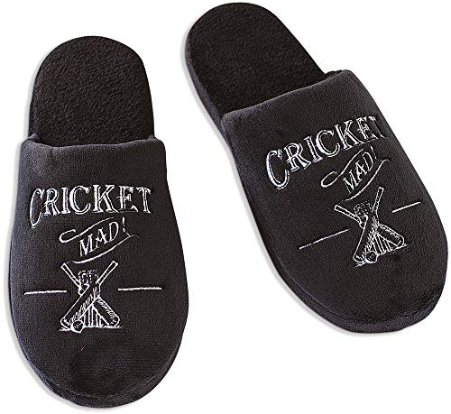 Arora Ultimate Gift for Man Slippers-Cricket-Medium, Multicolour, Size 9-10