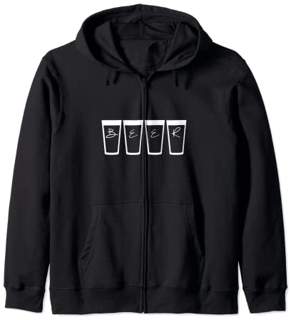 Beer Gobelet Biere Humour Apéro Cadeau Sweat à Capuche