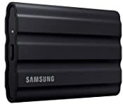 Samsung T7 Shield 4TB Portable SSD - 1050MB/s, Rugged, Water & Dust Resistant, for Content Creators - Black