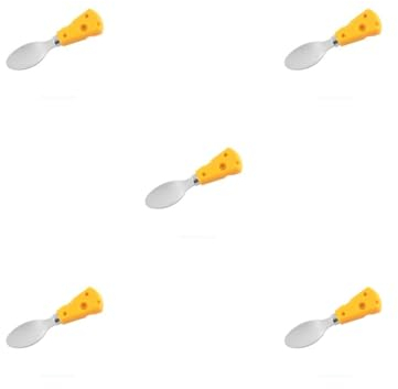 5 Set Cheese Spoon Butter Scoop Household Accessories Long-Lasting Practical Kitchen Tool Utensils Slicers Multifunctional Flat Spoons