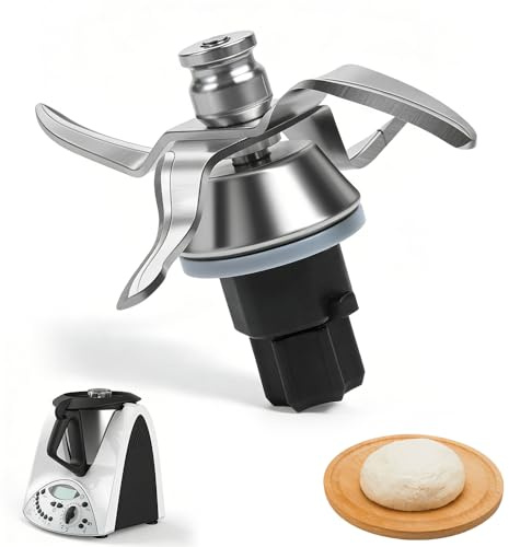 Lame per Bimby TM31, HOVCEH Gruppo Coltelli per Bimby TM31 Vorwerk Thermomix, Accessori per Bimbys in Acciaio Inossidabile con Anello di Tenuta per Robot da Cucina