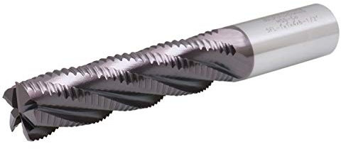 accusizetools – 1 x 1 x 4 x 6 – 1/2 grueso dientes M42 8% cobalto TiAlN desbaste fresa 5 FL, 1102 – 0114