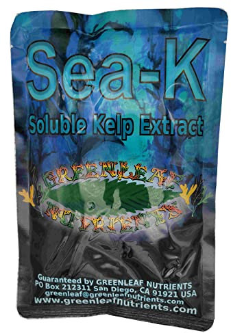 Seaweed and Kelp Fertilizer for Plants - Organic Sea-K - Concentrated Extract Powder Nutrient Makes 700 Liters