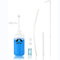 BKSAI Gießkanne Zimmerpflanzen 66cm Langer Hals Gießflasche für Hängepflanzen Klein Gartengießkanne Quetschflasche Sukkulenten Blumen Blumenampel Hängeampel Wandvase für Pflanzen (500ML)