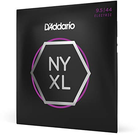 D'Addario Electric Guitar Strings, NYXL Nickel Plated, NYXL09544, Super Light Plus Gauge 9.5-44, 6-String Set, Pack of 1