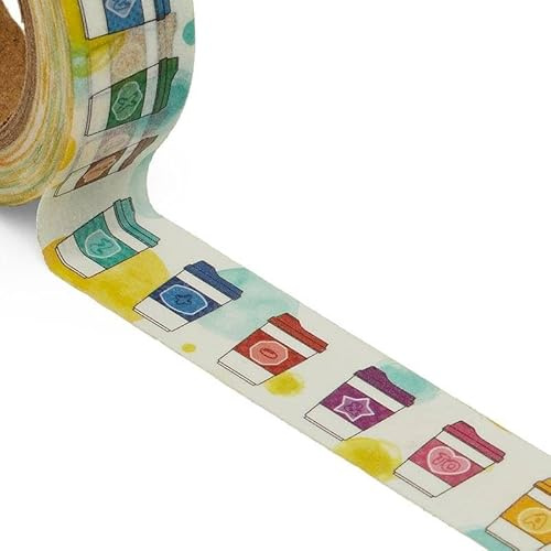 Paper Mart 9/16 X 10 Yards Drinking Cups Washi Tape