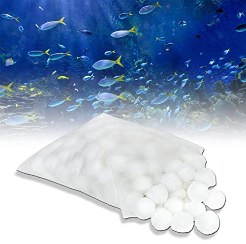 XMTECH Filter Balls Filterbälle für Sandfilteranlagen, Kann 25 kg Filtersand Ersetzen, für Pool Sandfilter Pool Reinigung (700g)