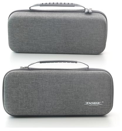 Generic 5pcs/Set Protective Accessries for PS5 Portal Handhelds Game Console, Hard Eva Storage Carrying Bag Controller Grip Cover Protective Film