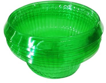 Lot de 10 clôtures à escargots en plastique pour plantes à salade et chou, diamètre : 24 cm, protège les plantes sans produits chimiques, collerette anti-limaces, protection contre les escargots de