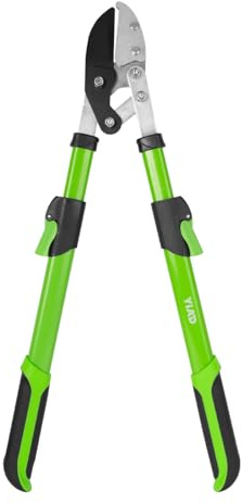 Heavy Duty Extendable Lopper 4X Compound Action 26-36 Inch Anvil Tree Pruner 2 Inch Cutting Capacity for Garden Farm Orchard
