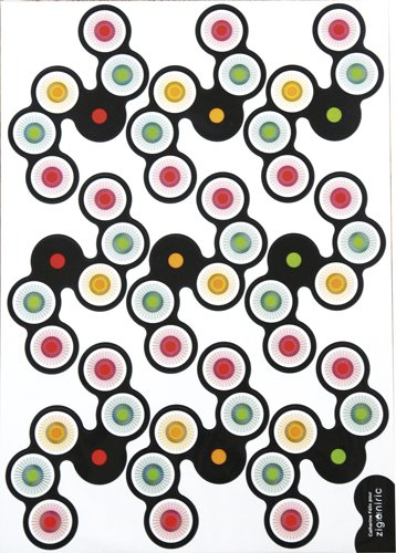 Zigoniric ZIG19BR Auto Dekosticker