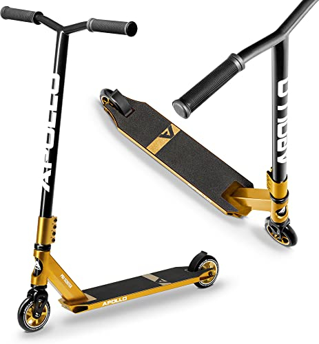 Apollo Stunt Scooter - Star Pro | HighQuality eloxierter Profi Stuntroller | Kinder, mit ABEC 9 Kugellagern, 100mm Wheels | Stunt Scooter Erwachsene Version |Trick Roller für Teenies