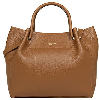 LANCASTER Grand sac cabas épaule - Foulonné Double LOUISA