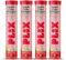 PLIX - THE PLANT FIX Apple Cider Vinegar Effervescent Tablet with Mother I with Vitamin B6 & B12 | Pack of 4 (Apple), 15 Tablets