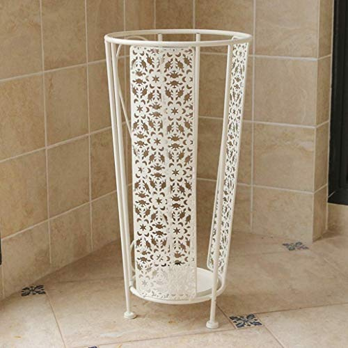 SENNIAN Umbrella Rack,Umbrella Barrel,Umbrella Base,Household Iron Umbrella Barrel Hotel Lobby Rain Gear Storage Rack Creative Floor Umbrella Tube A: 51.5 × 25.3 × 17.7 B: 47 × 24 × 19,a,a