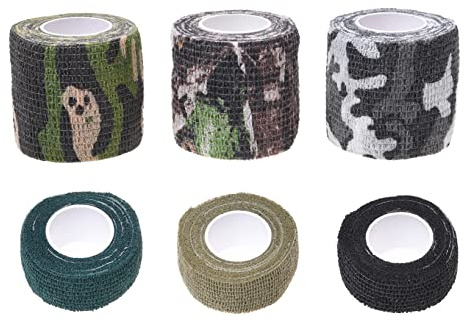 Eco-Fused Vendaje Autoadhesivo - Venda de Lesiones para Mascotas, Perros, Gatos y Caballos - Paquete de 6 - Vendajes de Perro para Patas