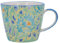 Gisela Graham 30888 Tasse aus Steingut, Blaue Drama Pfingstrosen