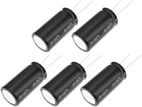 VGOL 5 x aluminiumelektrolytiska radiella kondensatorer 3300 uf 50 V -40-105 °C för kommunikationsutrustning, växelströmförsörjning, kylskåp 18 x 36 mm
