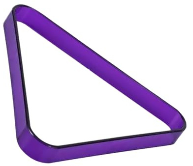 Scaffale triangolare da biliardo, accessorio da biliardo di posizionamento, con materiale di alta qualità, accessorio da tavolo da biliardo con design stabile, attrezzatura da gioco, per allenamento