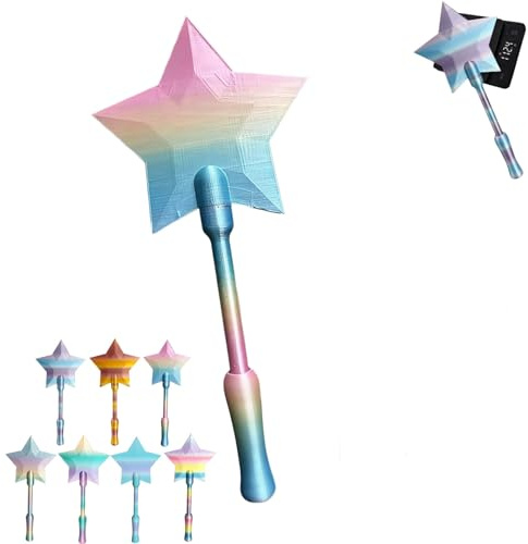 Kreditkortsstavar för att betala, magiska stavar 3D-utskrift, knappar för kontaktlös betalning, praktiskt fodral för barn, cosplayfantast, trollkarl, Svart, medium, Retro