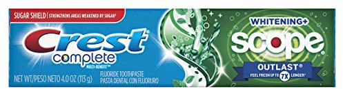 Crest Complete Xwht+scp Ol Mnt 4 Oz
