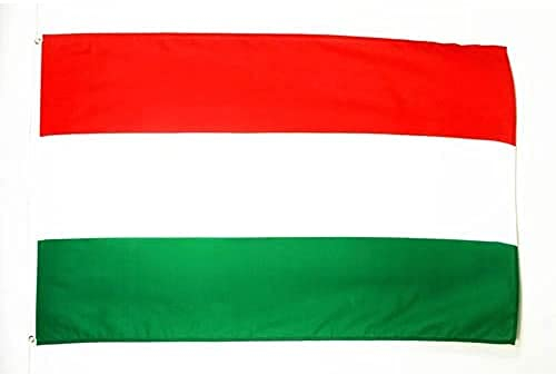 AZ FLAG - Flagge Ungarn - 150x90 cm - Ungarische Fahne 100% Polyester mit Messing-Ösen - 110g
