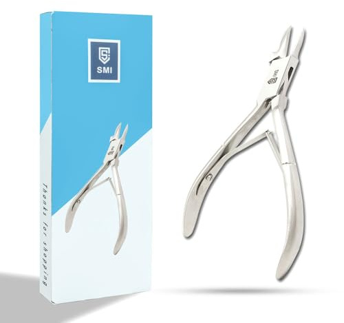 SMI 12.7 cm Tagliaunghie di precisione per Unghie Tronchesino Unghie Manicure Pedicure Unghie Spesse Incarnite Acciaio Inox