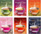 Royal Chai 6 Variety Pack Premium Instant Unsweetened Tea - 10 Single Serving Sachets in Each Pack