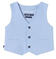 Mayoral Gilet Lino Elegante per Bimbo Celeste 24 Mesi (92cm)