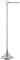 simpletome Toilet Paper Holder Free Standing, Stable Weighted Base, Modern Simple Streamlined Design (Nickel)